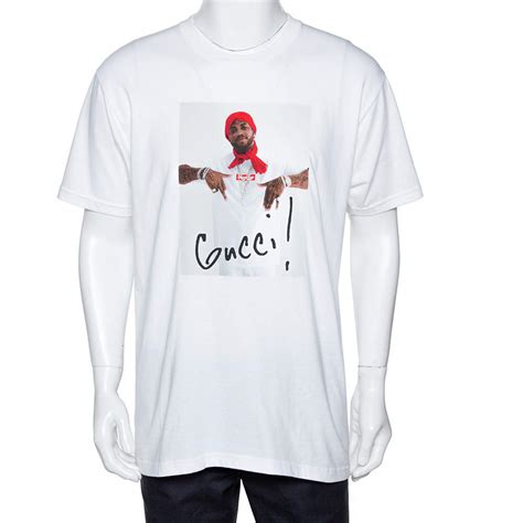 supreme gucci mane tee replica|gucci palms t shirt.